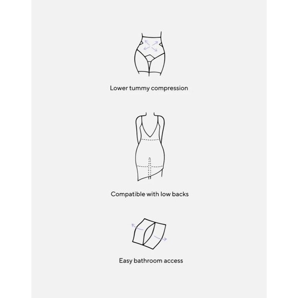 HONEYLOVE SuperPower Mid Waist Shaper Shorts in Sand Size X-Small - Picture 5 of 9